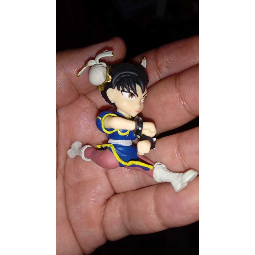 Figure mini street fighter chun li