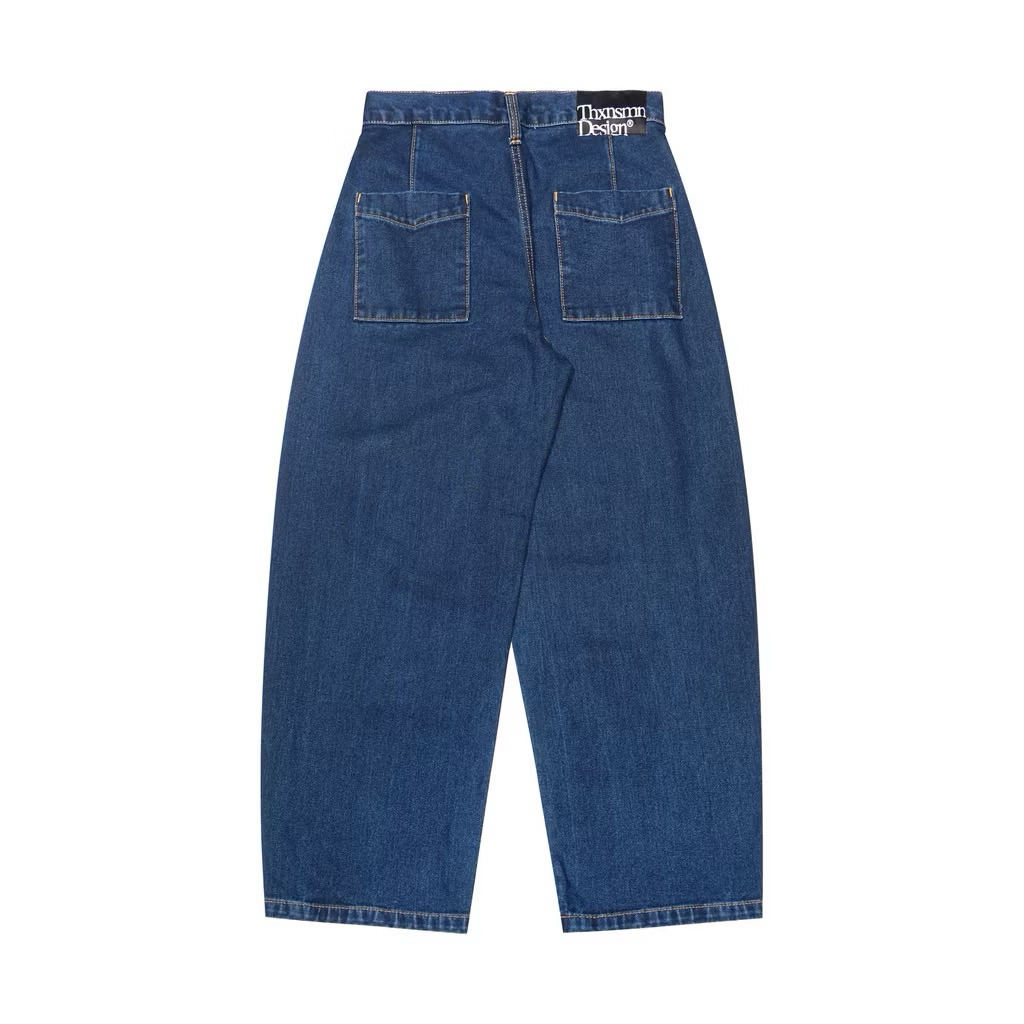 Denim pants Leonia washed Blue Thanksinomnia.