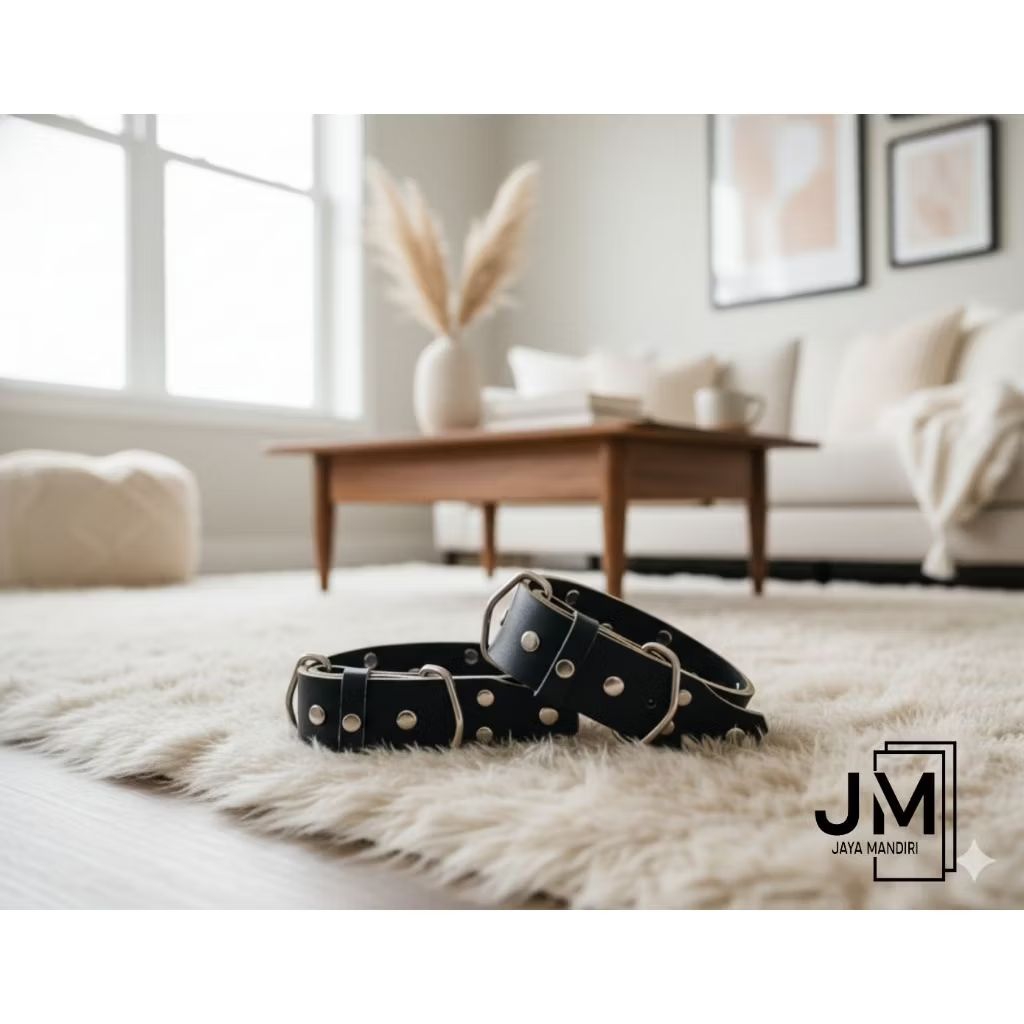 Kalung Anjing Besar - Kecil / Kalung Kulit / Accecories Anjing / Kalung  Anjing bahan Kulit