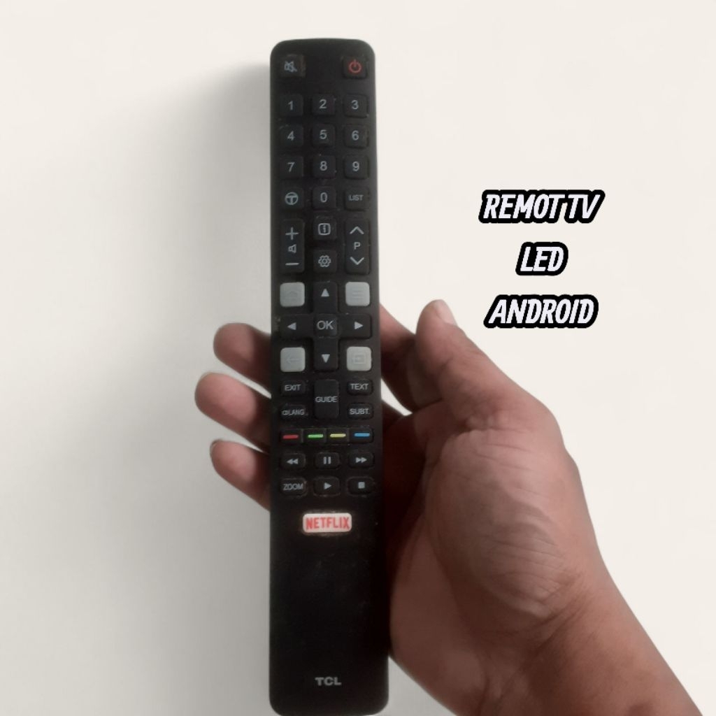 REMOT TV TCL SMART TV BEKAS NORMAL