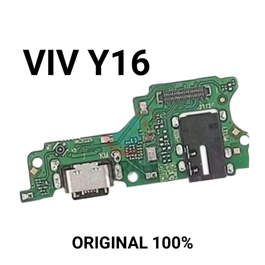 Konektor charger Vivo Y16 / Flexible Cas Charger Plus IC Papan cas Charger Vivo Y16