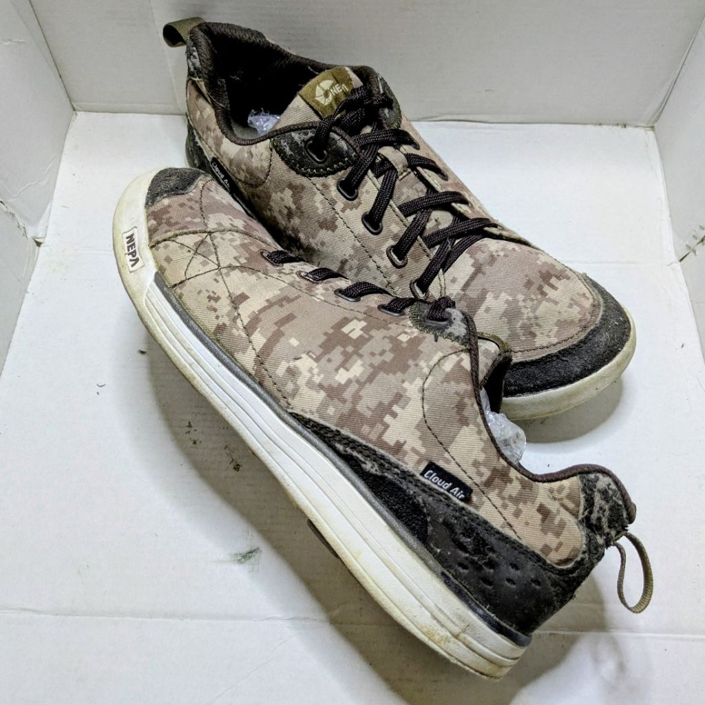 Sepatu Sneaker Casual Camo Nepa Cloud Air Perito Original Second Preloved