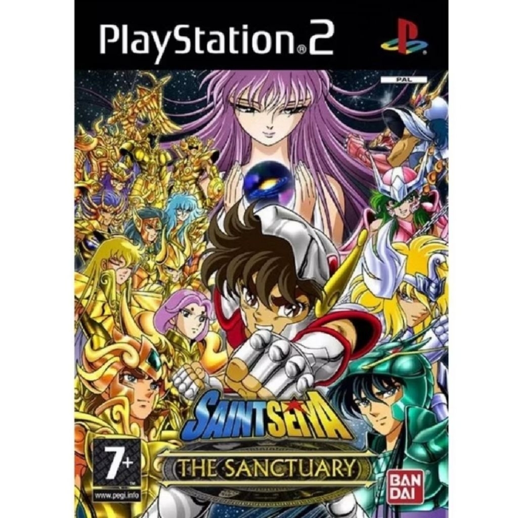 Kaset Playstation 2 PS2 Saint Seiya The Sanctuary