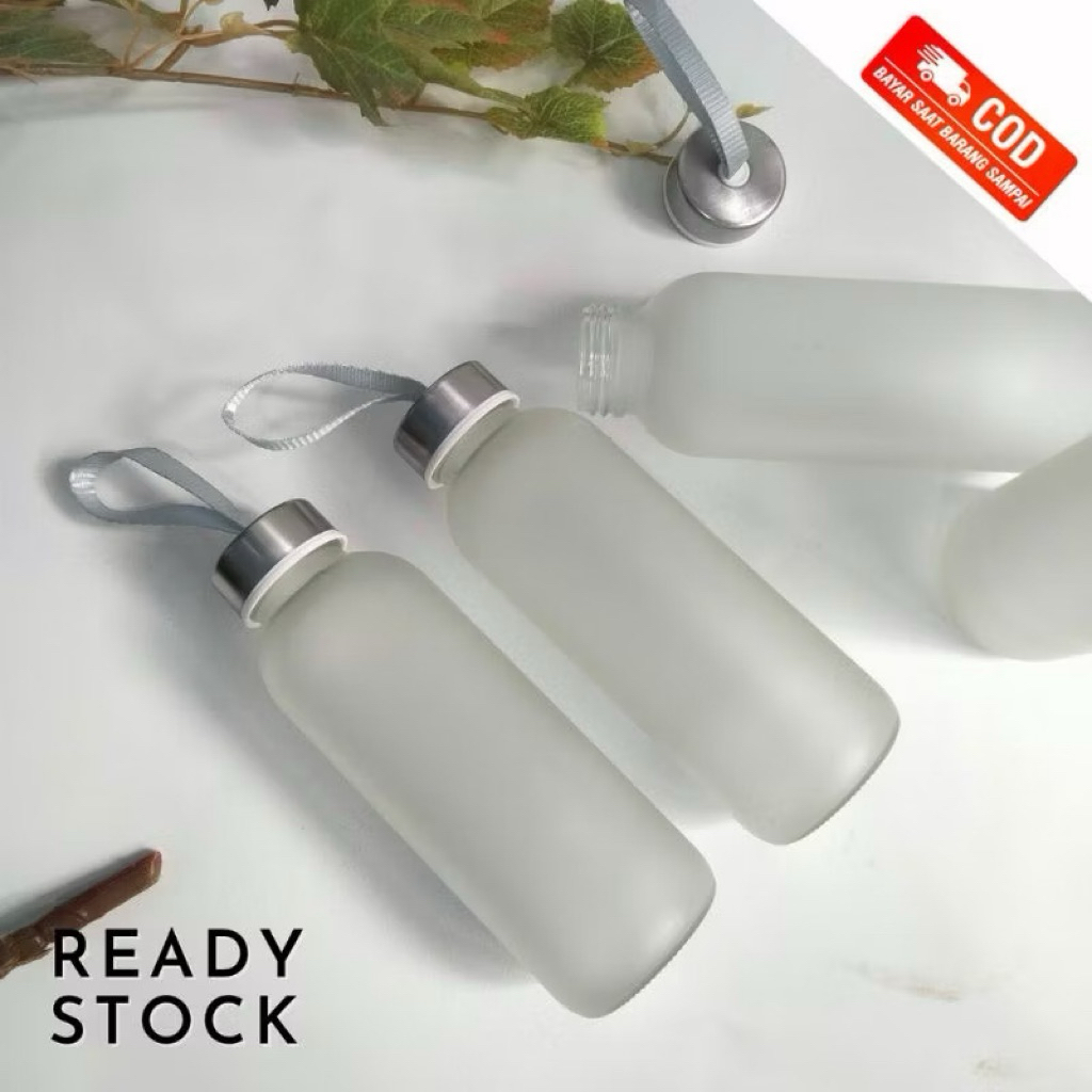 botol doff 420 ml botol bening 420 ml botol minum kaca doff botol minum tumblr minum