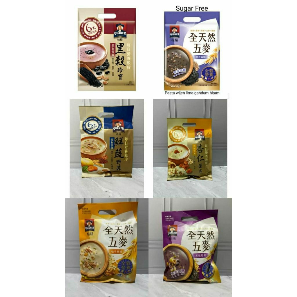 Quaker Oat Taiwan/ Quaker Taiwan / Quaker oatmeal