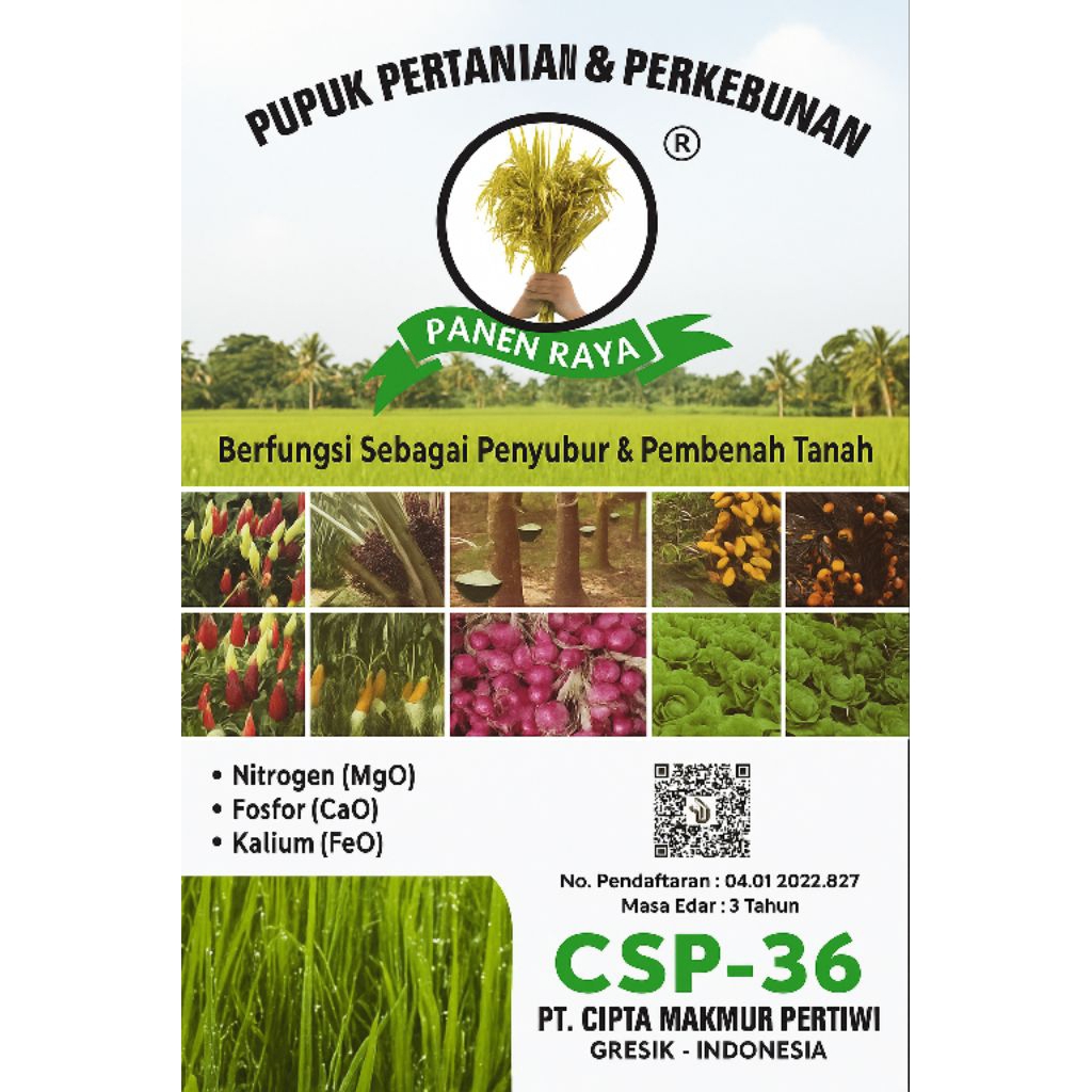 pupuk CSP-36 50 kg ( bisa eceran per kg )