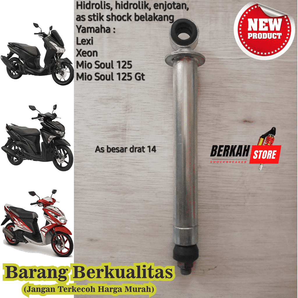 As shock belakang Mio soul 125, mio soul 125 GT, Xeon, Lexi, mio gear