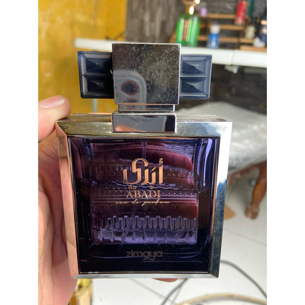 preloved parfum zimaya abadi 60%
