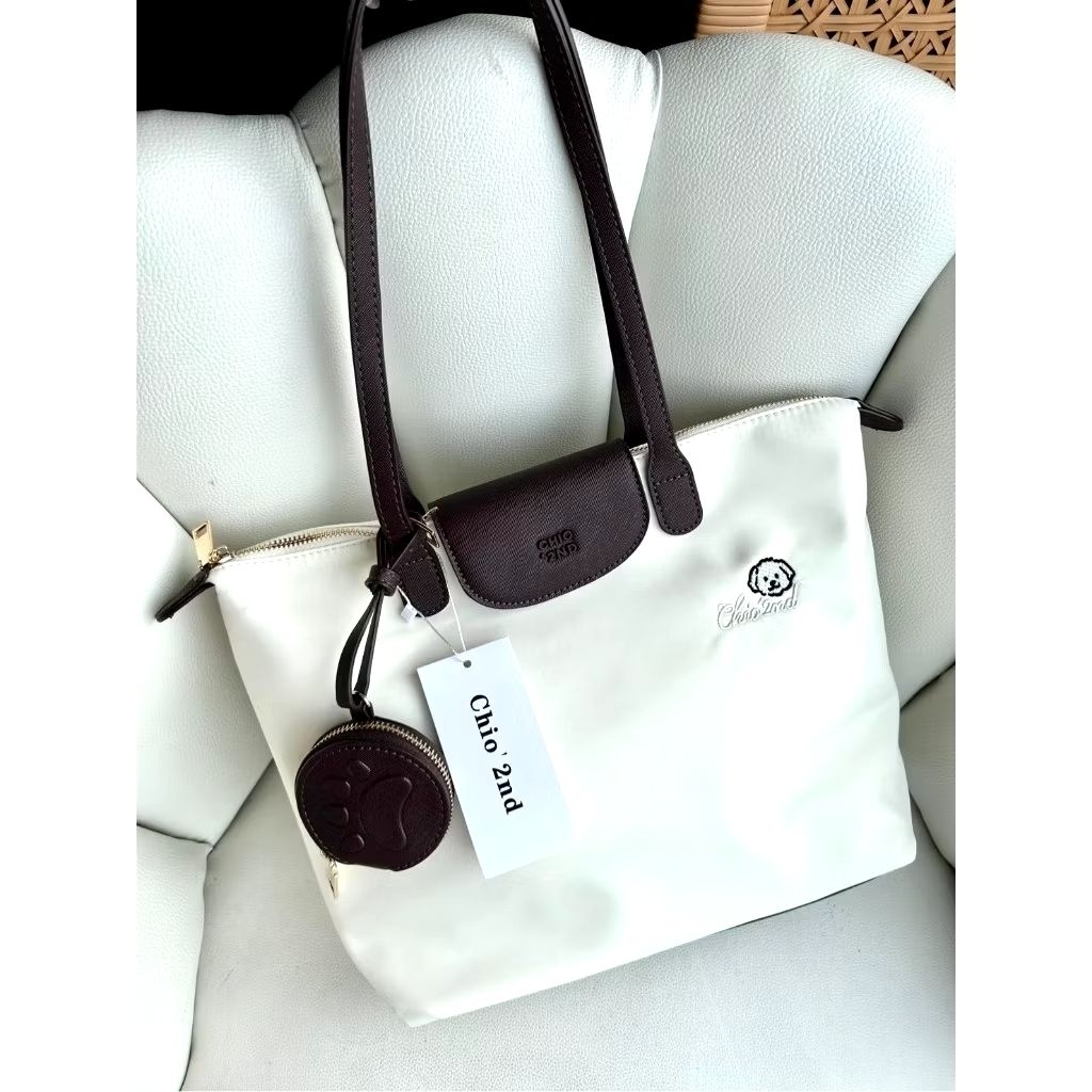 Tas Tote Bag Nylon Chio 2nd Tas Bahu Wanita
