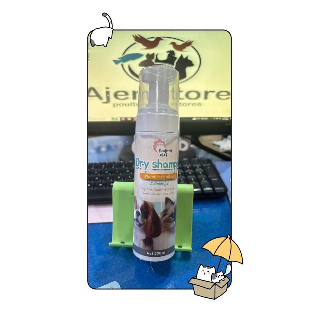 DRY SHAMPOO 200ml / SAMPO KUCING