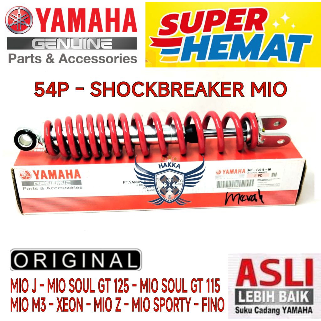 54P ORIGINAL SHOCKBREAKER MOTOR MIO J, SHOCKBREAKER MIO SOUL, SHOCKBREAKER MIO GT 125, SHOCKBREAKER 
