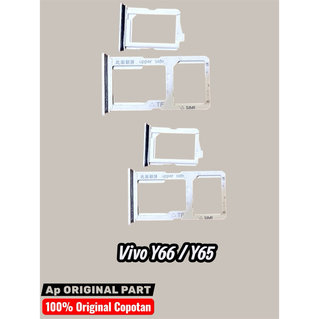 Slot SIM/Sim Cart Vivo Y65/Y66 Original copotan 100%
