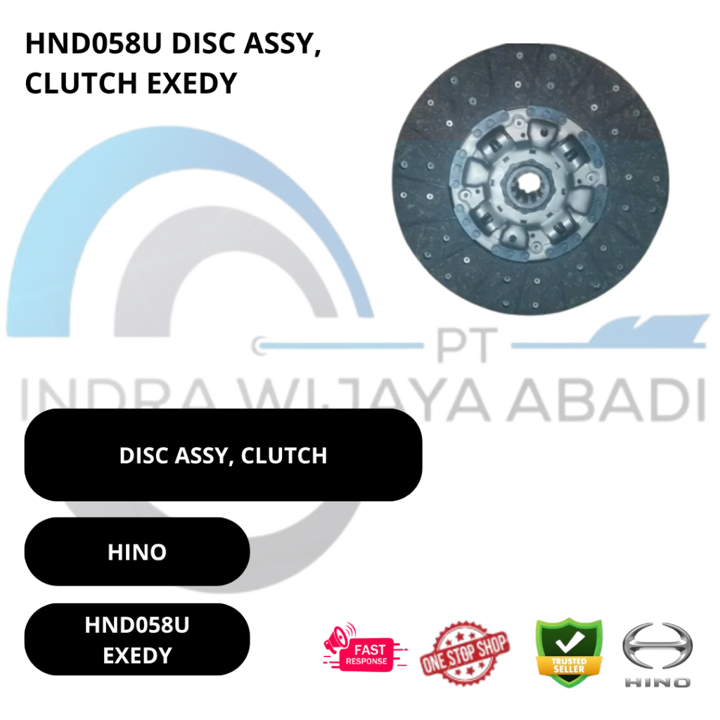 HND058U DISC ASSY, CLUTCH EXEDY
