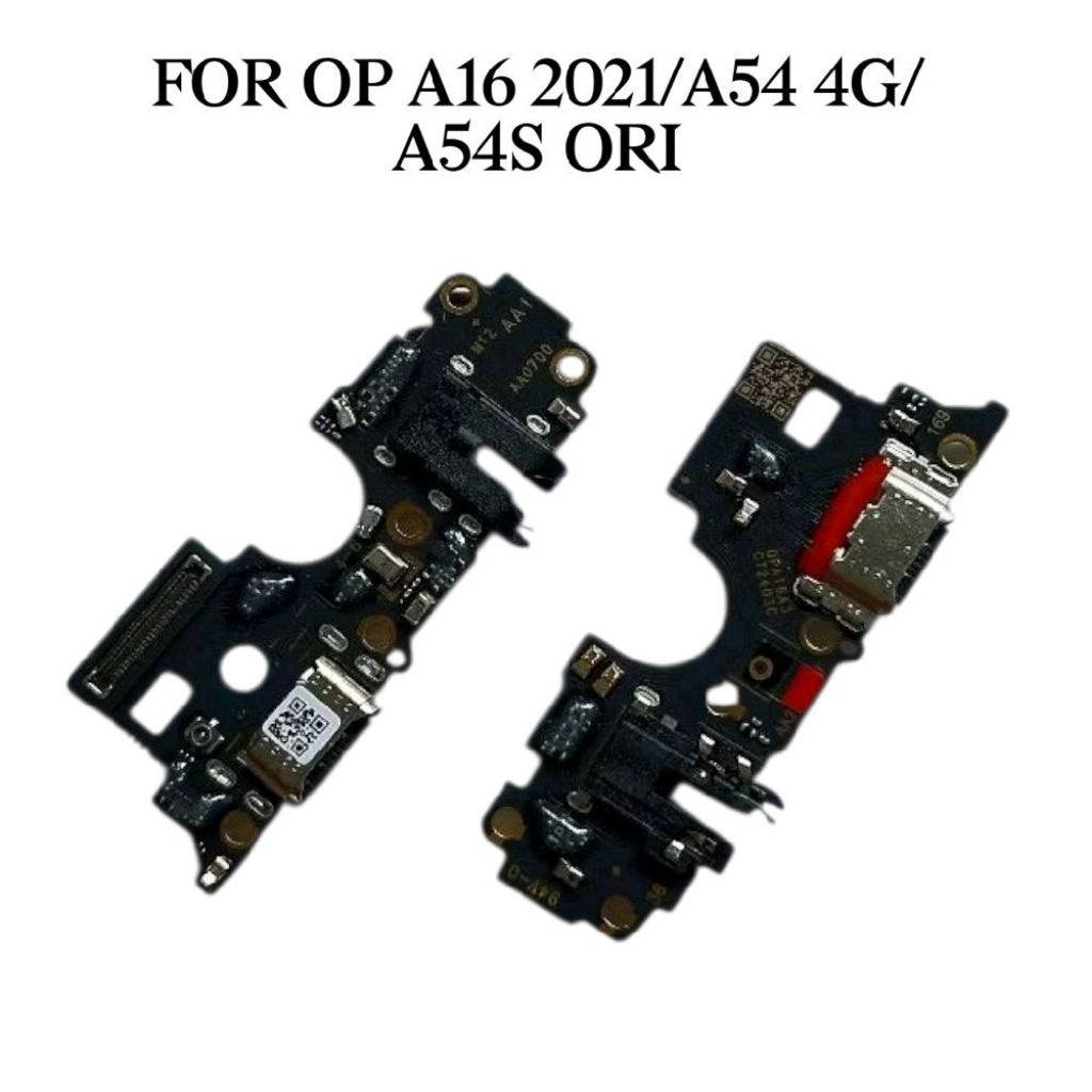 Fleksibel Papan Cas Konektor Flexibel Untuk Hp Oppo A16 2021/A54 4g/ A54s Ori Connektor Charger Ori+
