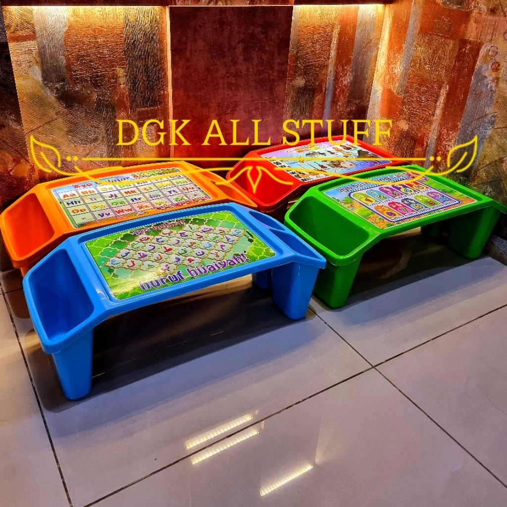 Meja Belajar Anak Anak Plastik Meja Laptop Plastik Murah Warna Warni