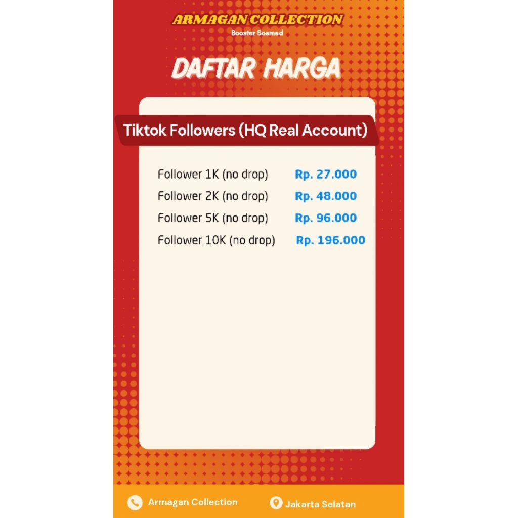Followers Booster Sosmed Tiktok Pengikut Permanen