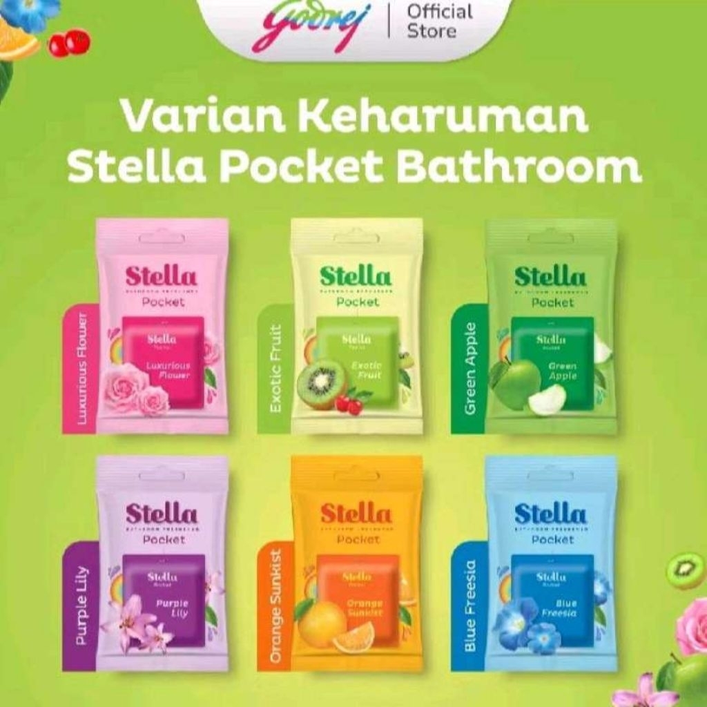 STELLA POCKET BATHROOM - PENGHARUM RUANGAN - PENGHARUM KAMAR MANDI