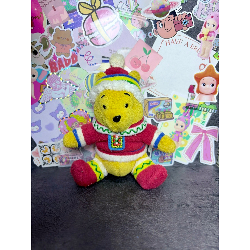 Winnie The Pooh Plushie Peniti Bross Pin