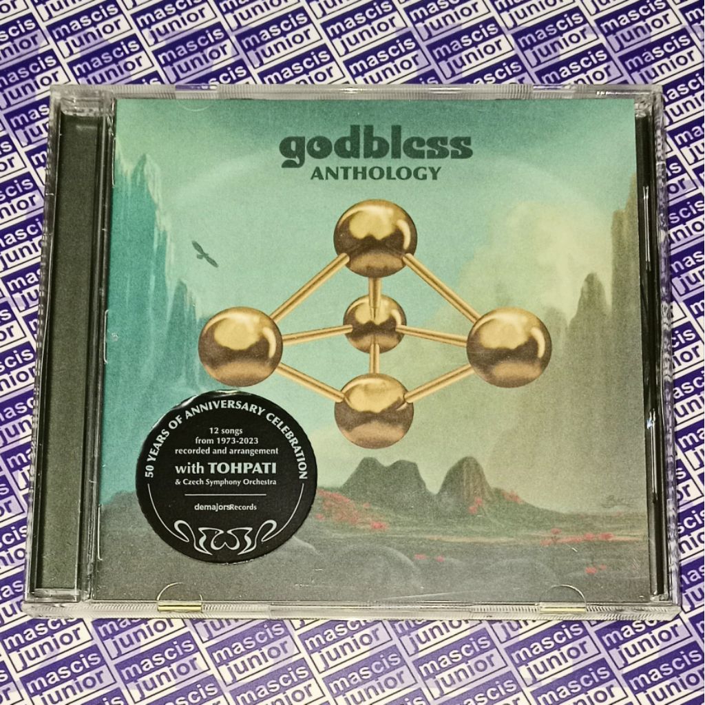 CD God Bless - Anthology . Godbless Achmad Albar Ahmad Ian Antono