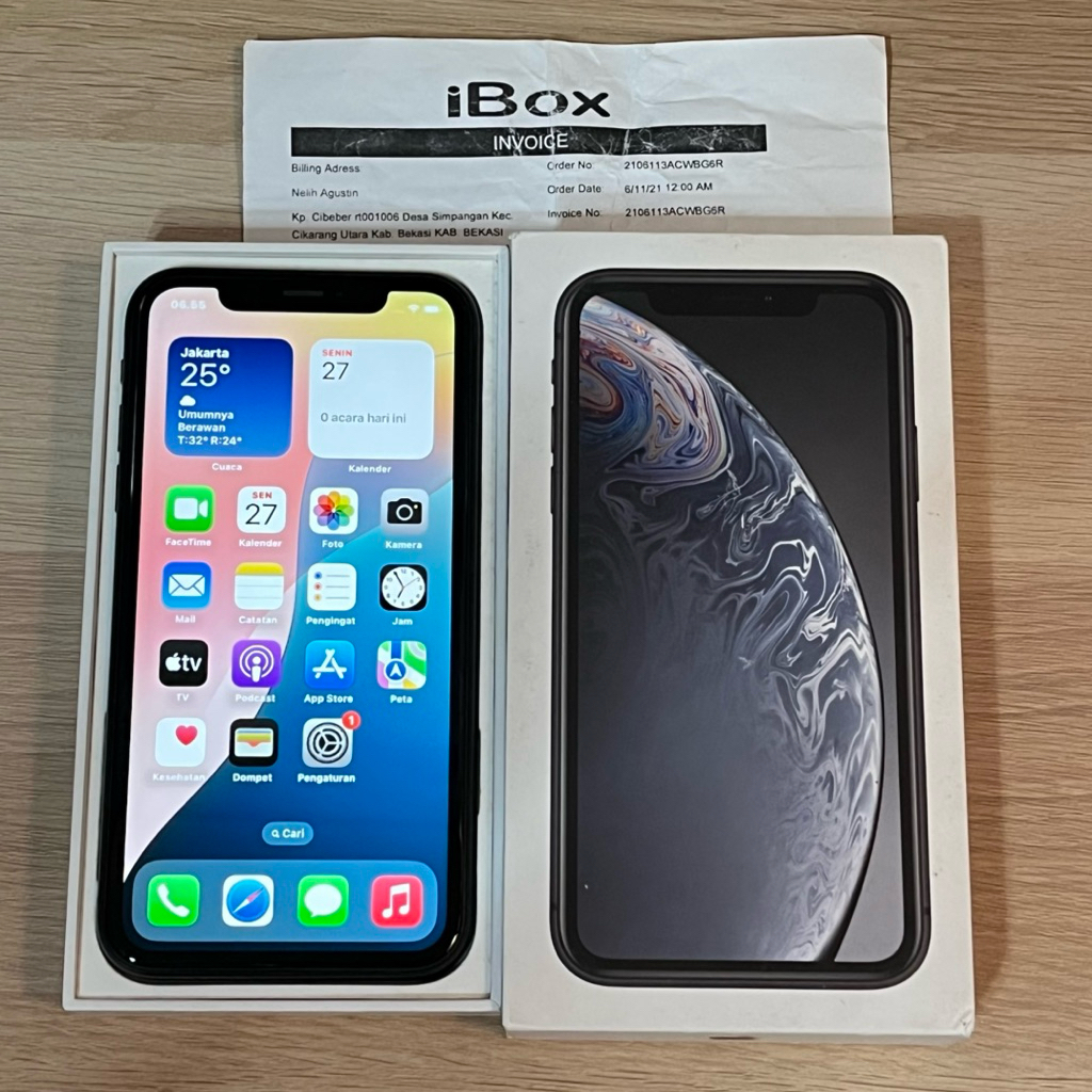IPhone XR 128 GB iBox Resmi Indonesia