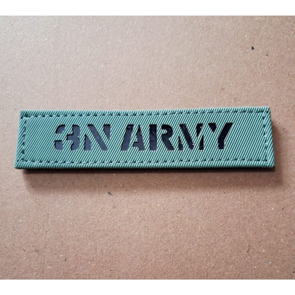 patch laser topi pdl terbaru papan nama topi sage