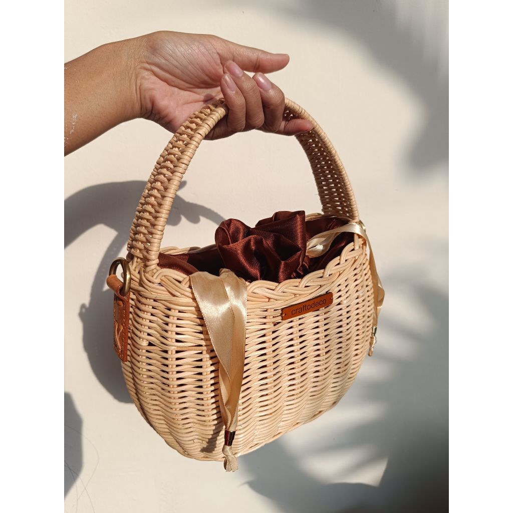 Tas Anyaman Tas Anyam Tas Rotan Tas Miyu Medium Tas Anyaman Rotan Tas Aesthetic Tas Handmade Tas Wan