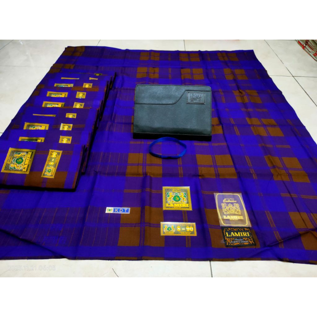 SARUNG LAMIRI KDT KOTAK FULL SUTRA