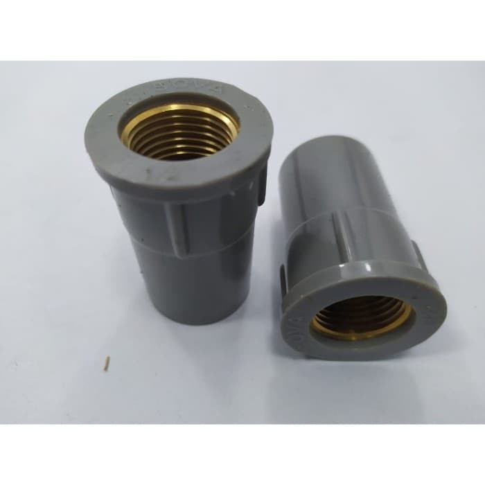 SOCK DRAT KUNINGAN 1/2 / SOK DRAT DALAM KUNINGAN