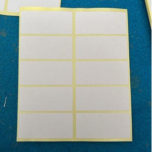 Stiker Label Nama Undangan – Label Undangan Tanpa Cetak – Label Nama 25 X 55 Ready Stock