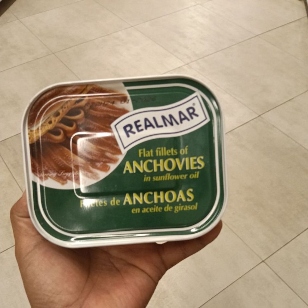 realmar anchovies in sunflower 368gr