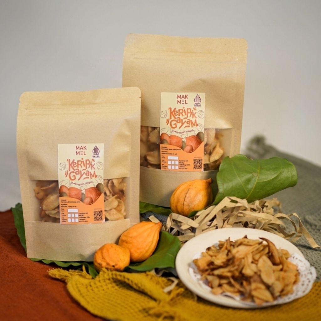 keripik gayam khas Belitung Mak mel 1kg