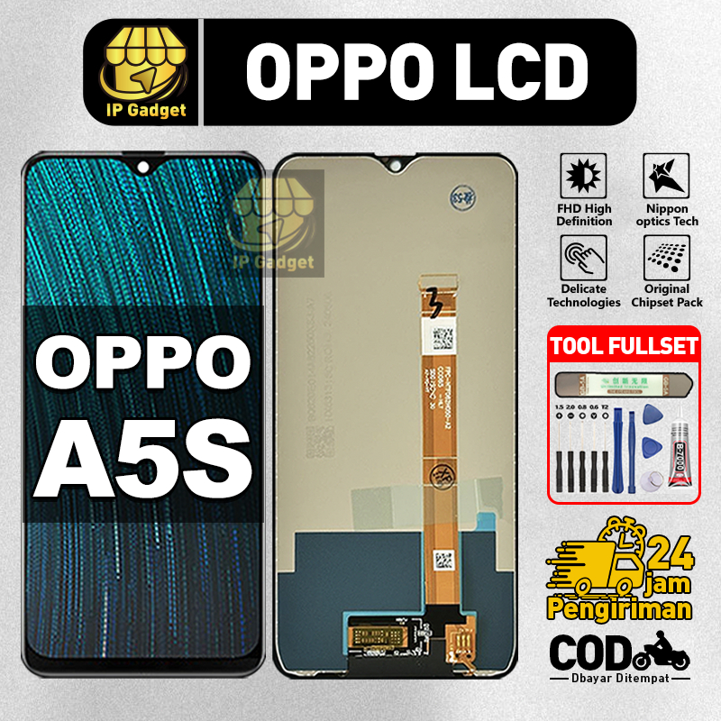 ORIGINAL LCD FOR OPPO A5S fullset ori asli Layar hp touchscreen Sentuh Versi Tinggi COD