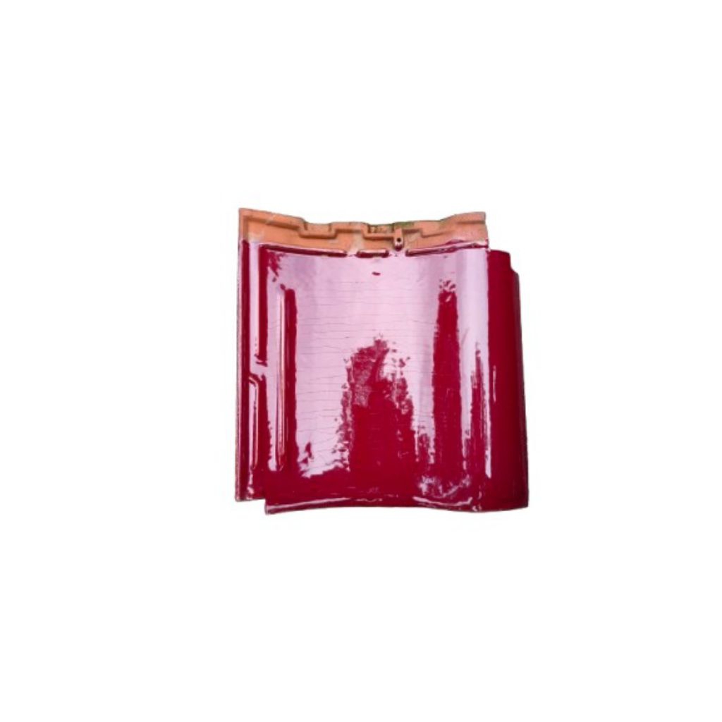 Genteng keramik milenio kanmuri Ruby Maroon