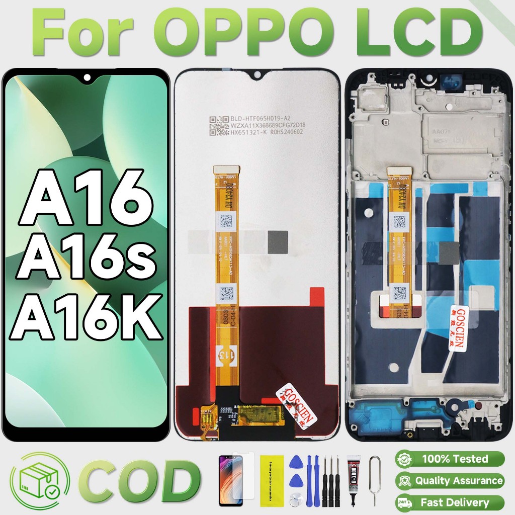 LCD Original for OPPO A16 A16S / Oppo A16K FULLSET Touchscreen ORI