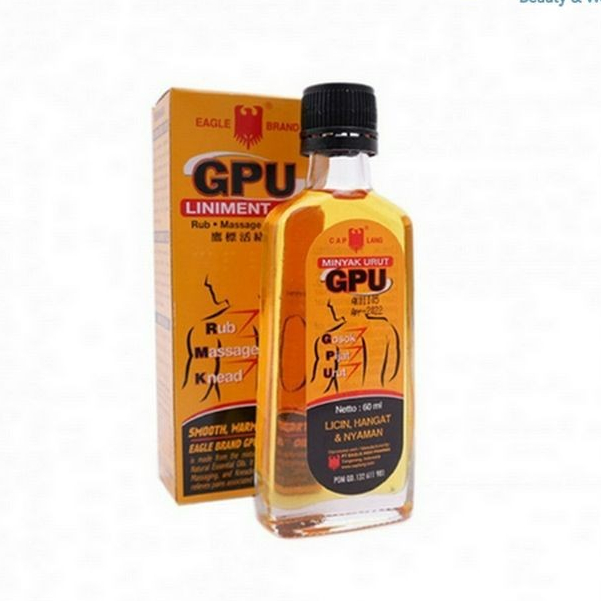 Minyak Urut GPU Cap Lang 60 ml