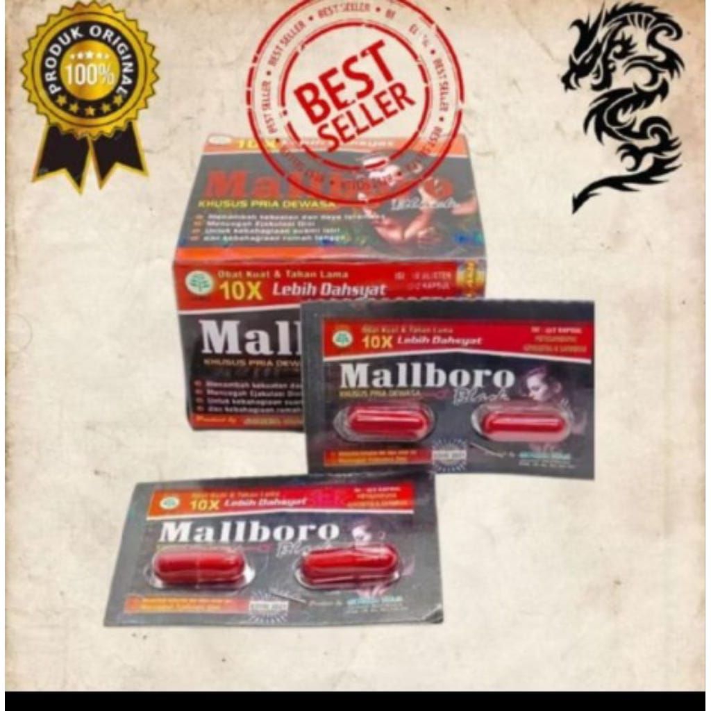 Kapsul Herbal Best Seller Mallboro Obat Kuat Tahan Lama