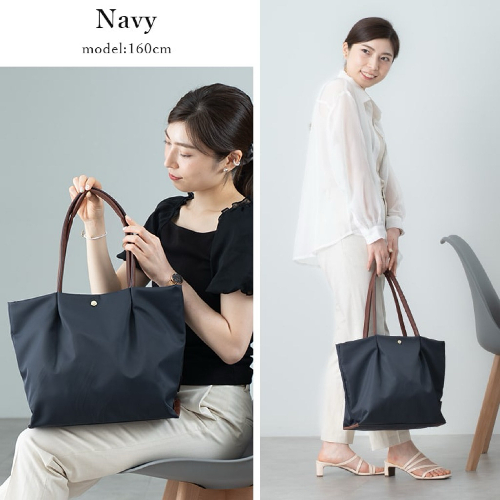 [pre order Jepang] Legato Largo LH-L0001Z Tote Bag, A4 Water Repellent, Shoulder Easy, Multiple Stor