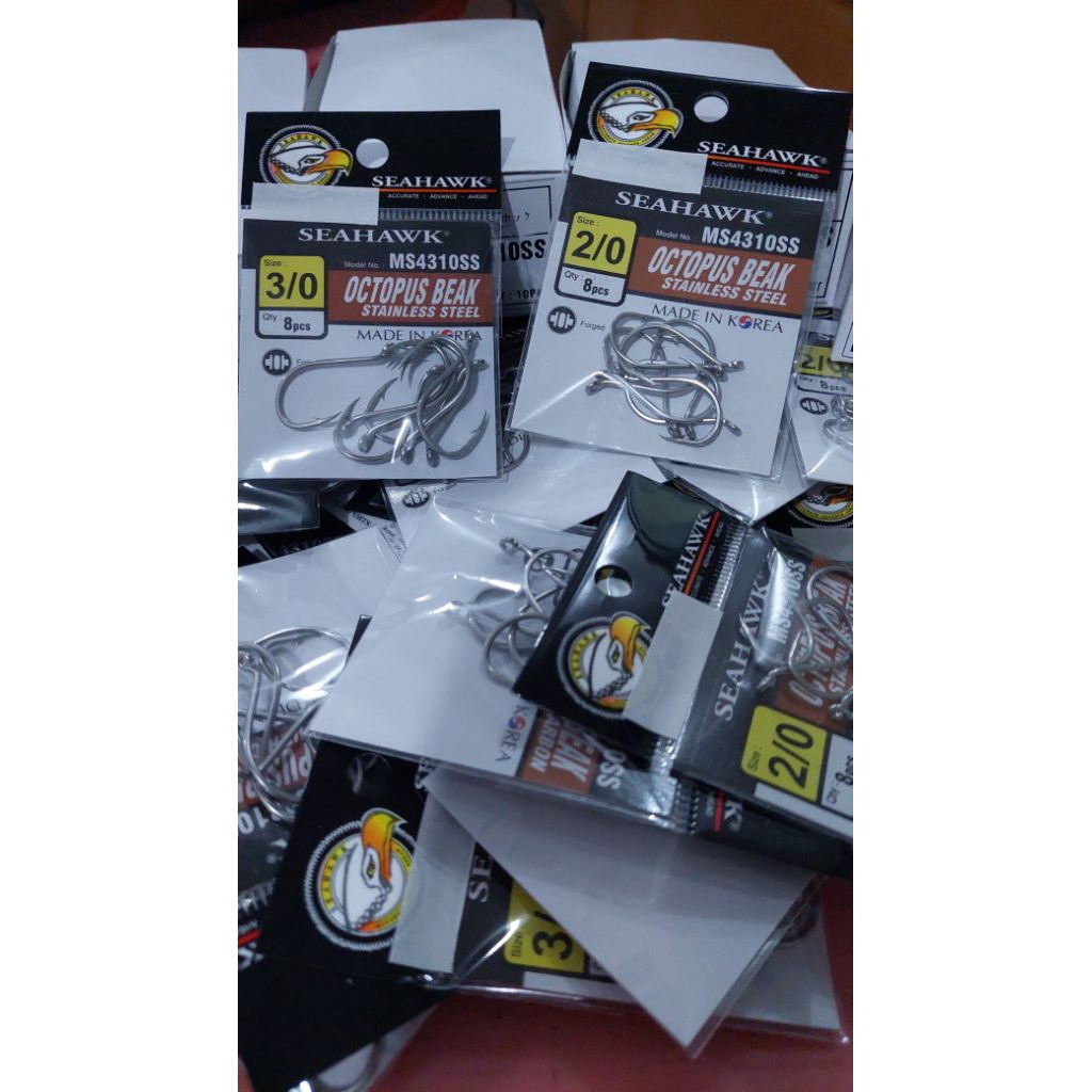 Mata Kail Seahawk OCTOPUS BEAK Stainless Steel