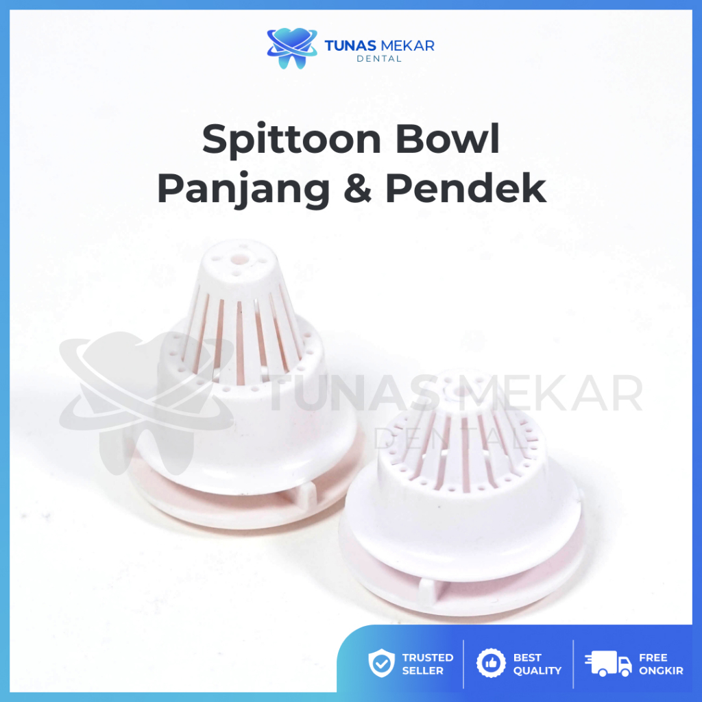 Dental Spitoon Bowl Panjang Pendek Dental Unit Kursi Gigi