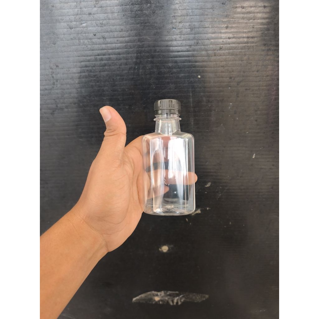 Botol Leon 200ml/Botol Gepeng 200ml/Botol plastik 200ml (Khusus  Instant & Sameday)