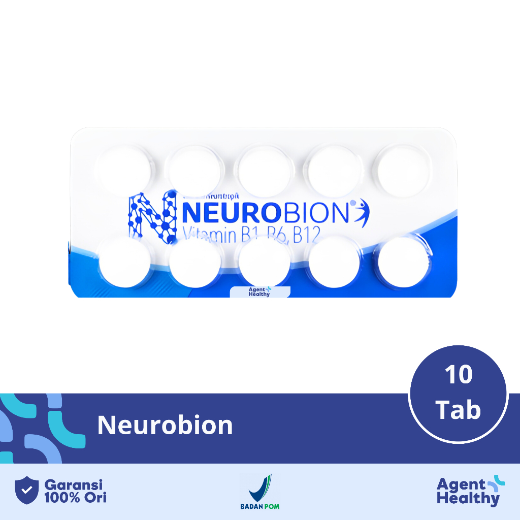 Neurobion isi 10 Tablet - Mengatasi Kerusakan Sel Saraf