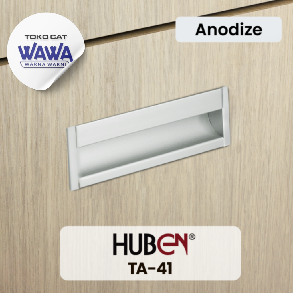 Gagang Pintu Lemari Minimalis Huben TA-41 Tanam / Tersembunyi (Gold & Anodize)