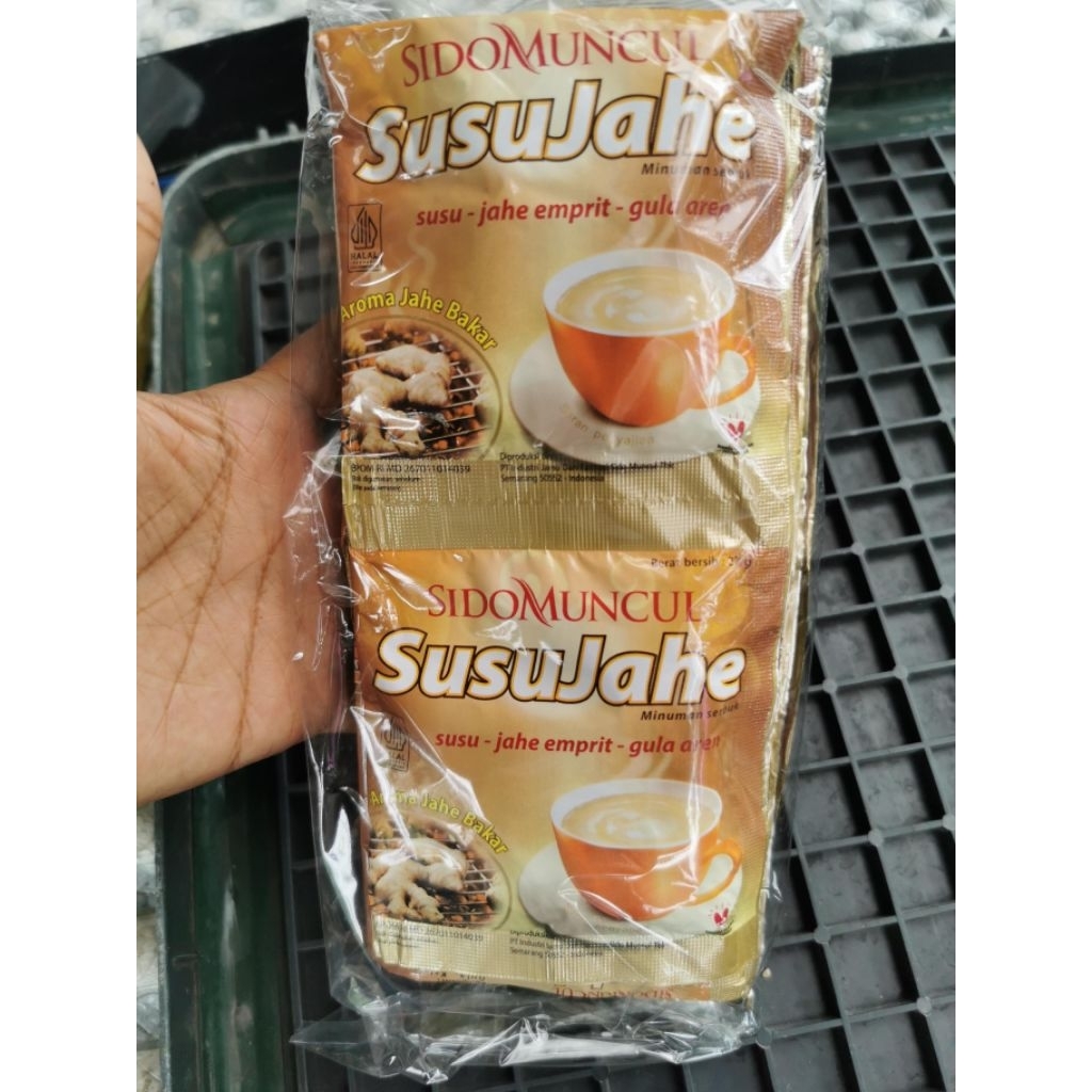susu jahe sidomuncul 1 renteng 10pcs