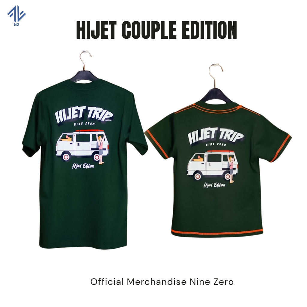 Kaos komunitas mobil Hijet Cocok Untuk Traveling atau Trip Tampil Keren Pakai Kaos Hijet