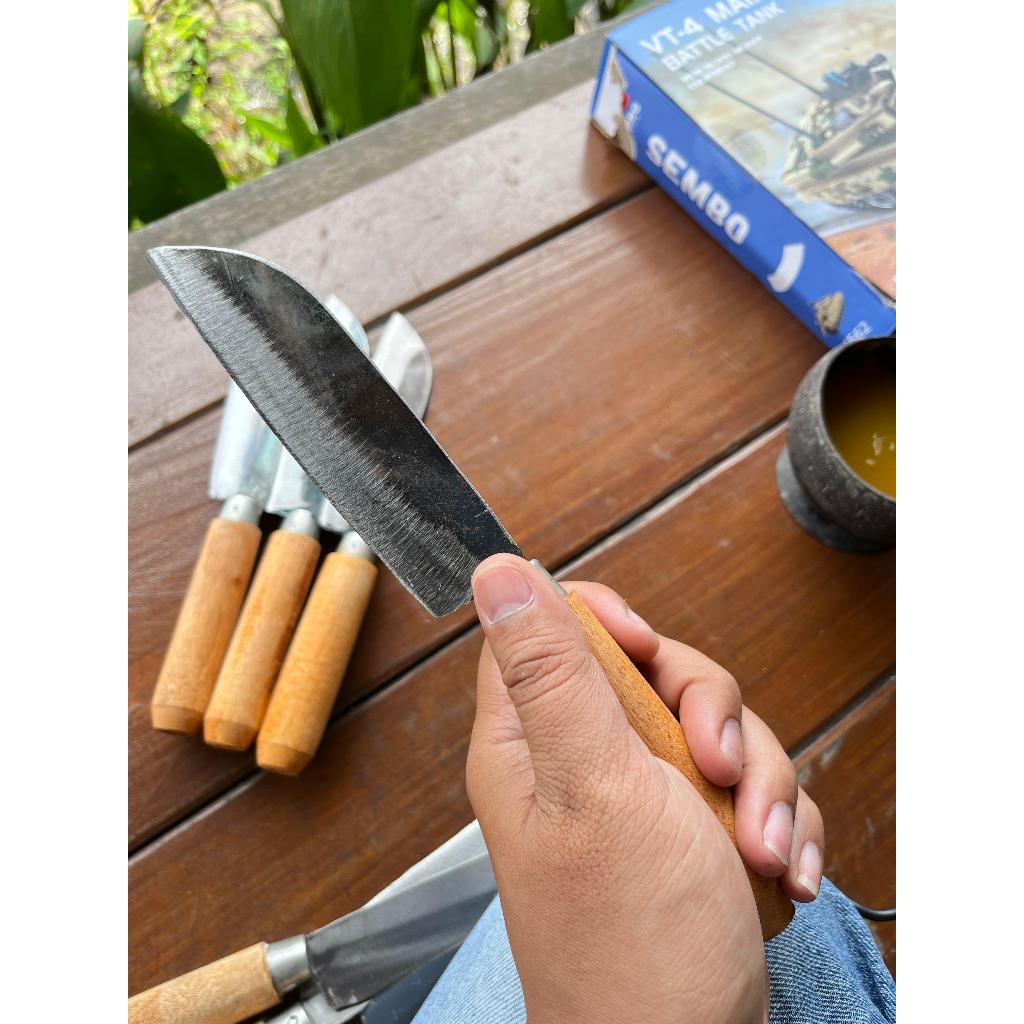 Pisau dapur tiger ASLI ORIGINAL BAHAN BAJA TEBAL DAN TIPIS UKURAN 26cm
