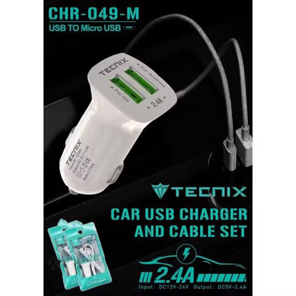 Car charger TECNIX CHR-049-M