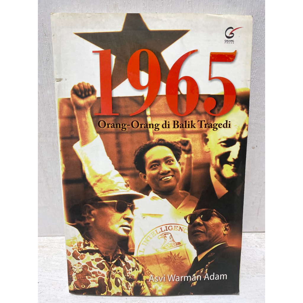 Buku Original 1965 ORANG-ORANG DI BALIK TRAGEDI - ASVI WARMAN ADAM