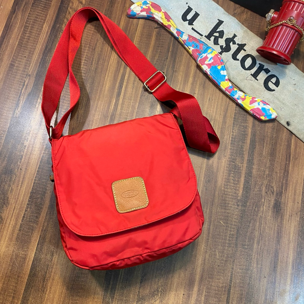 sling bag brics red