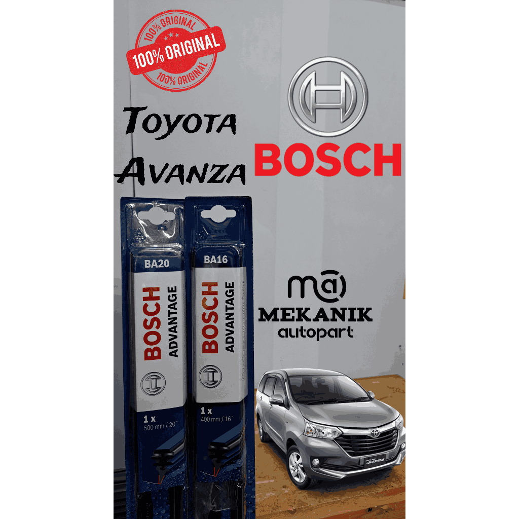 BOSCH Wiper Mobil Toyota Avanza