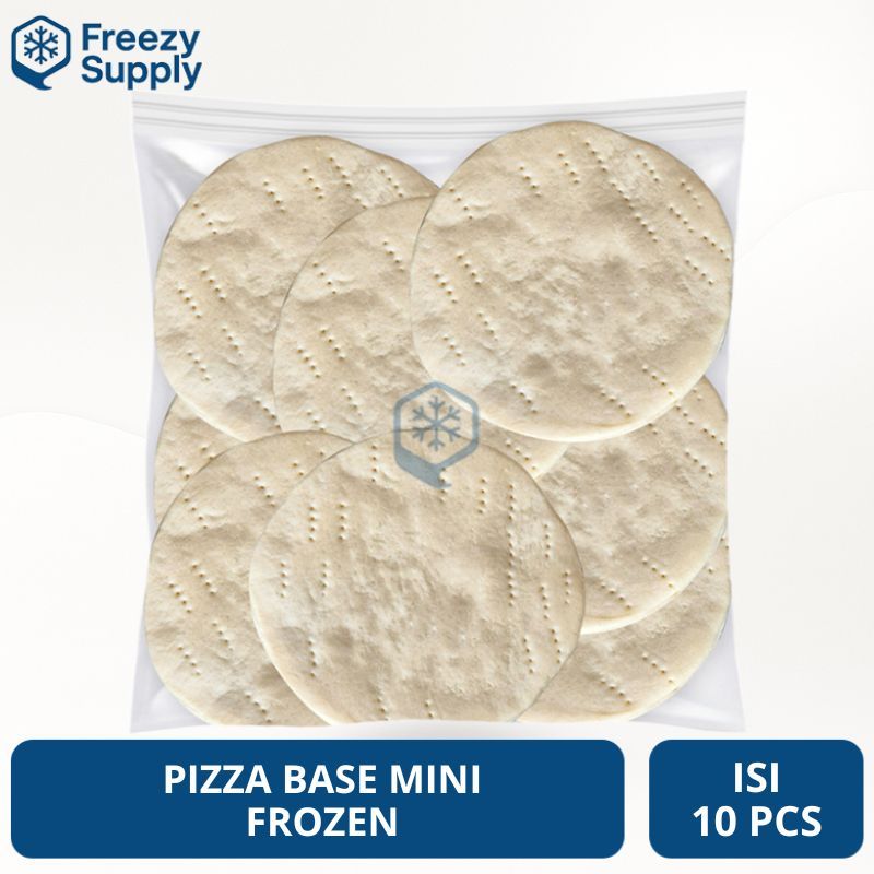 Pizza Base Mini Ukuran 10 Cm Isi 10 Pcs Frozen Tasaji